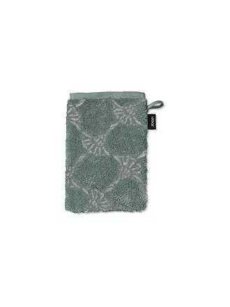 JOOP | Guante de baño Classic Cornflower 16x22cm Salvia | hellgrün